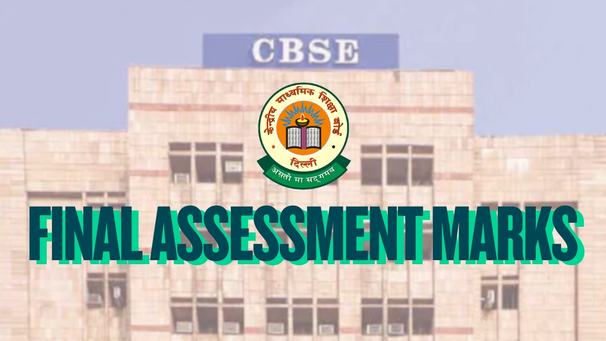 CBSE final assessment marks notice for teachers